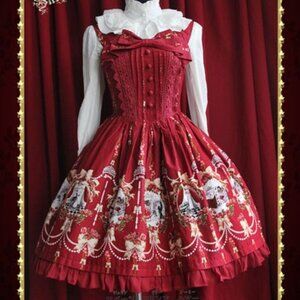 NWOT Infanta Lolita Snow White JSK and Bonnet